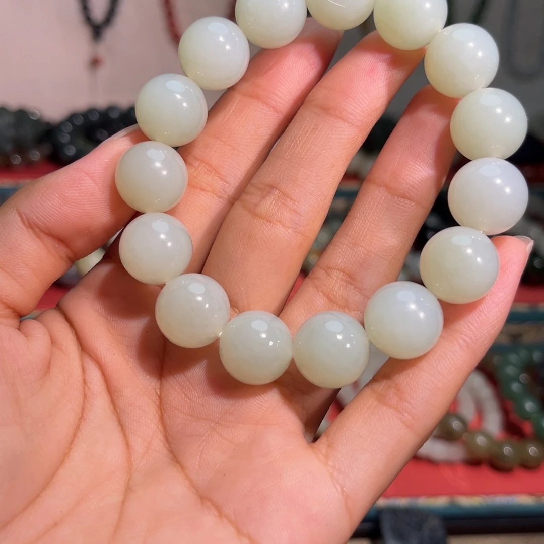 含***酒手链未镶嵌和田玉