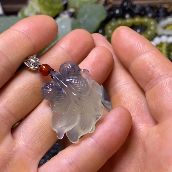 岫玉未镶嵌岫玉颈饰