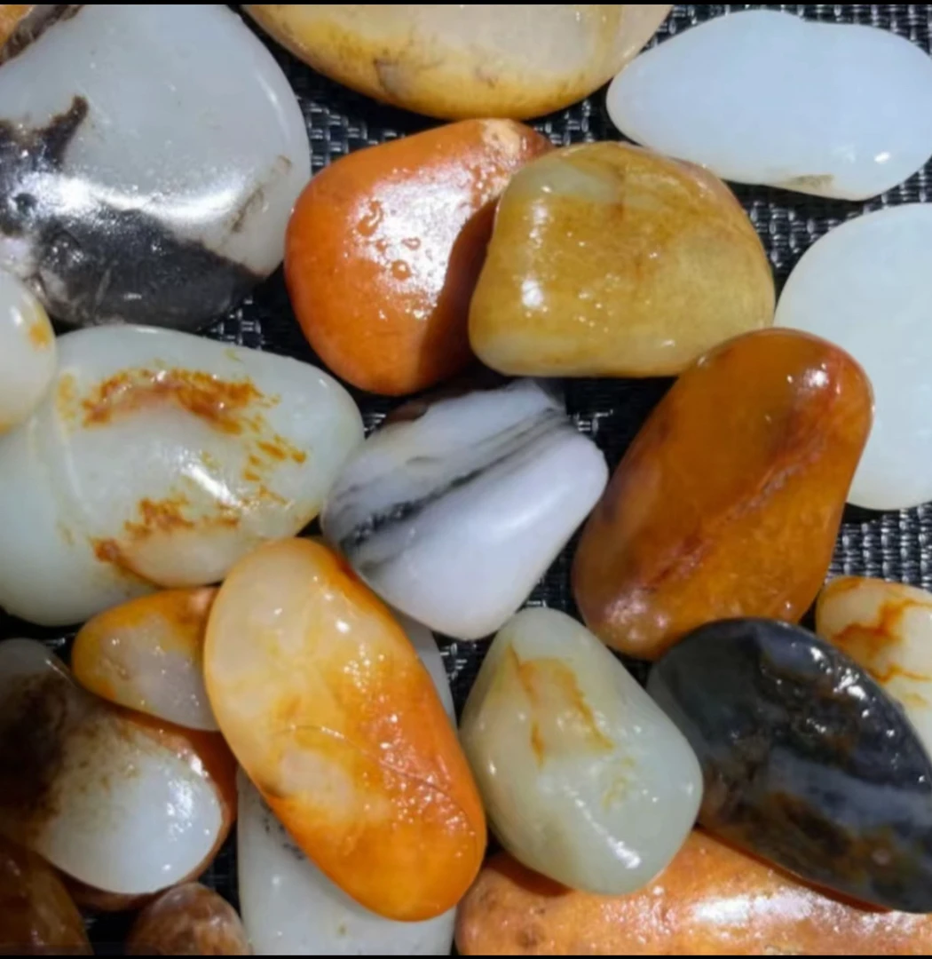 新疆和田天然籽石原石盆景石（一物一拍，多样性发货）