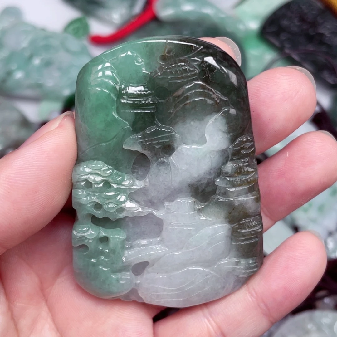 翡翠未镶嵌颈饰wwwwww