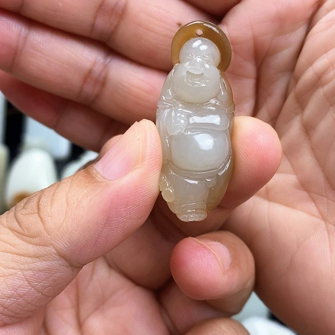 颈饰未镶嵌和田玉