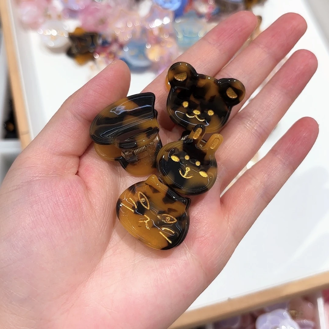 铁合金布艺2对刘海抓