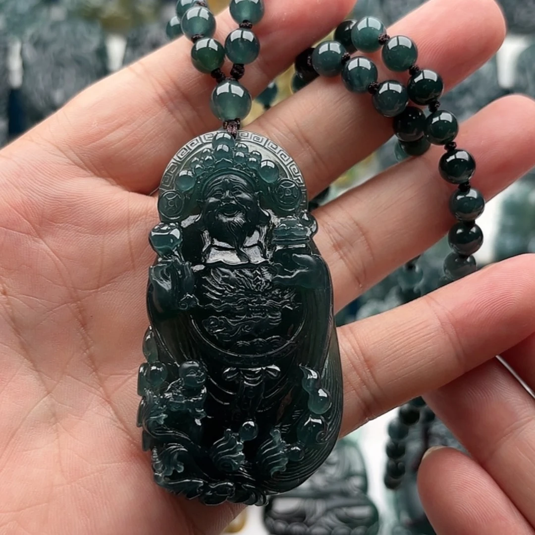 【闪购商品】翡翠挂件未镶嵌天然翡翠手工雕刻