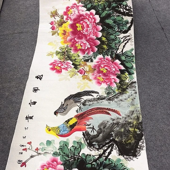 国画国画手绘作品