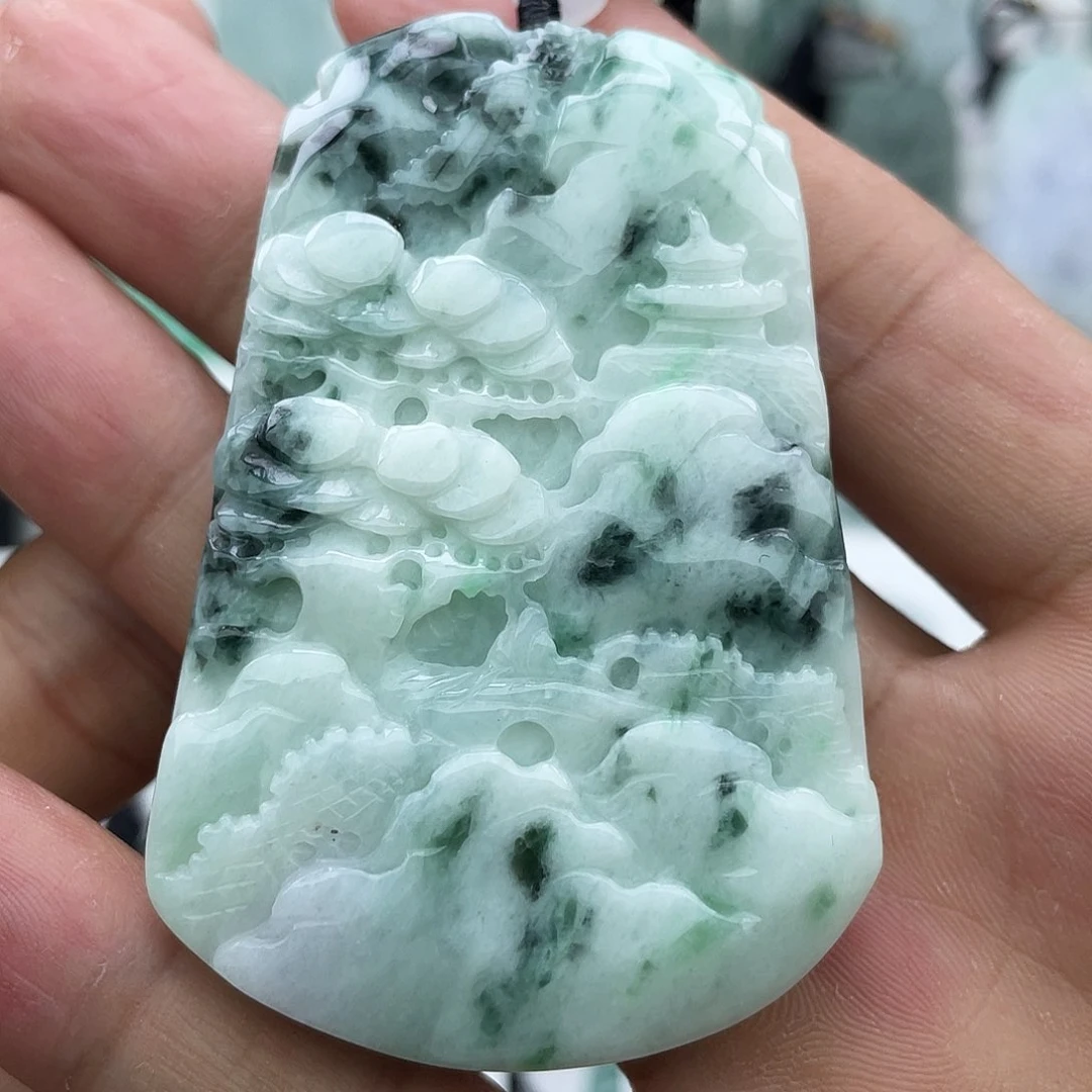 颈饰未镶嵌翡翠翡翠