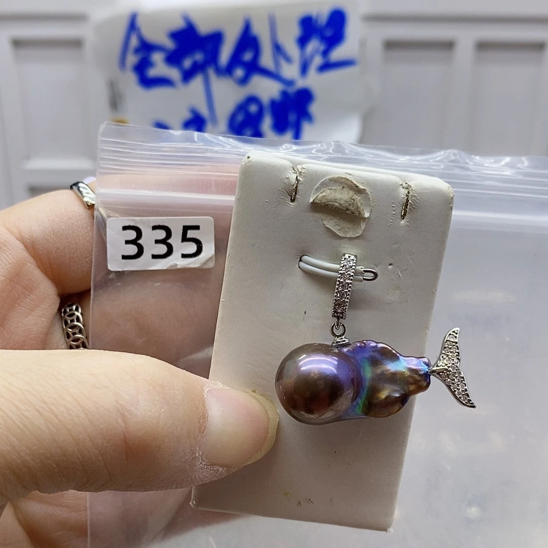 颈饰合金淡水珍珠