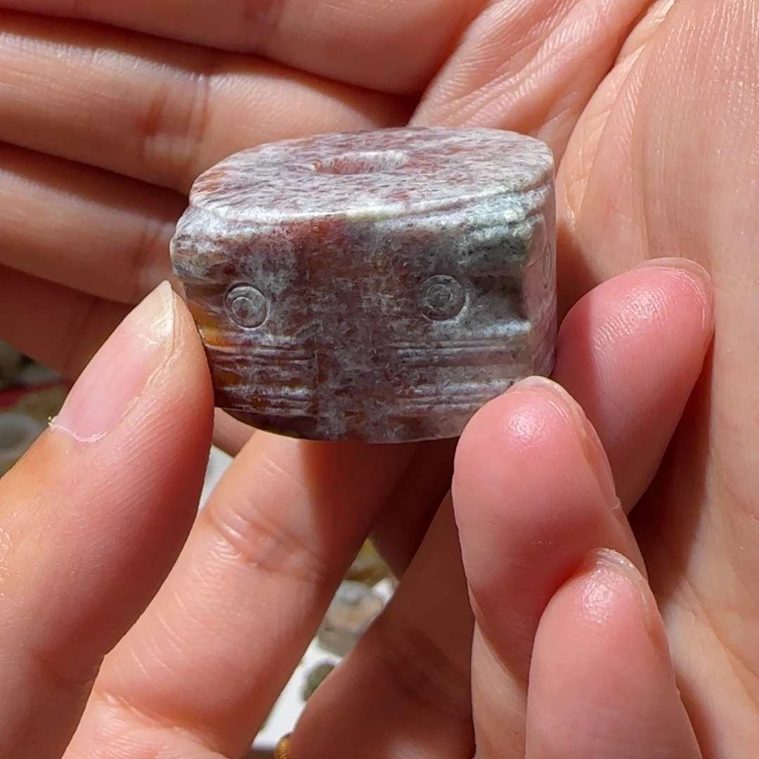 大***错和田玉未镶嵌挂件