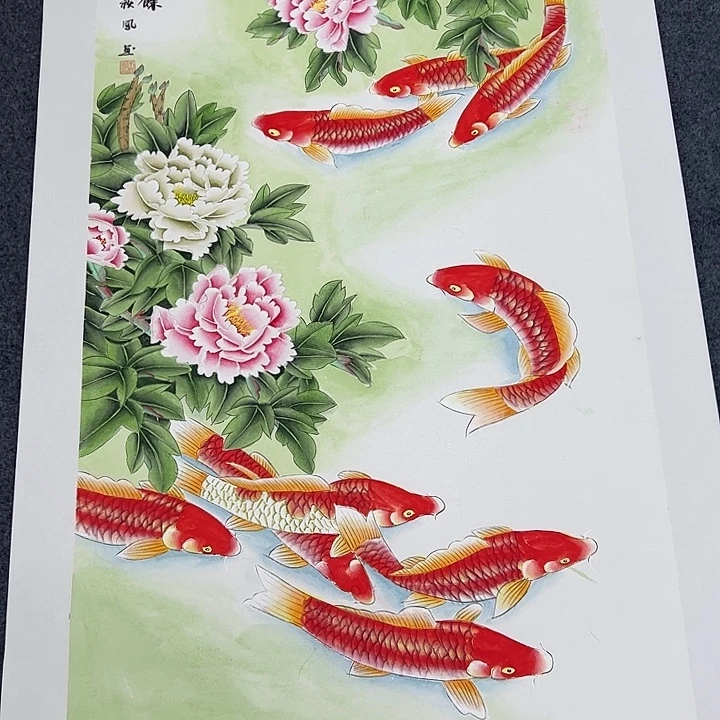 国画手绘国画作品