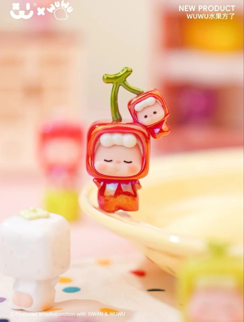 【单颗XY】水果方了wuwu系列潮玩萌粒可爱摆件