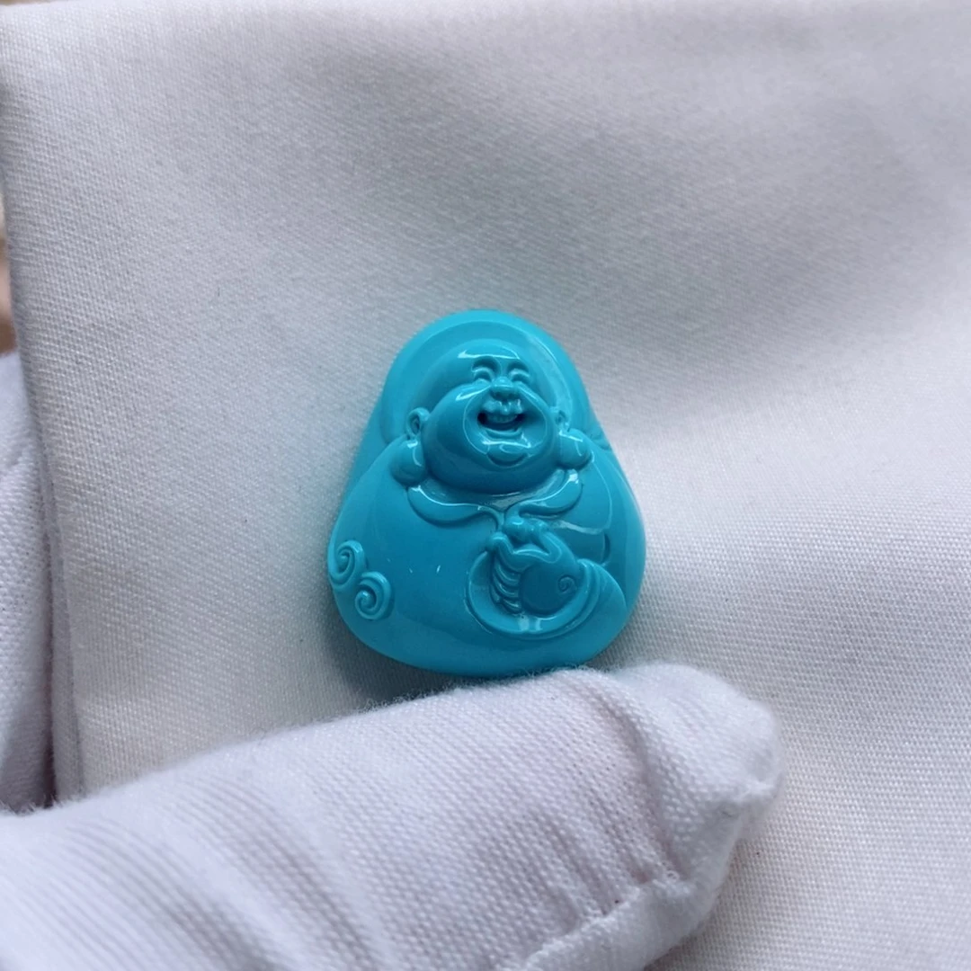 绿松石珠宝奇石未镶嵌