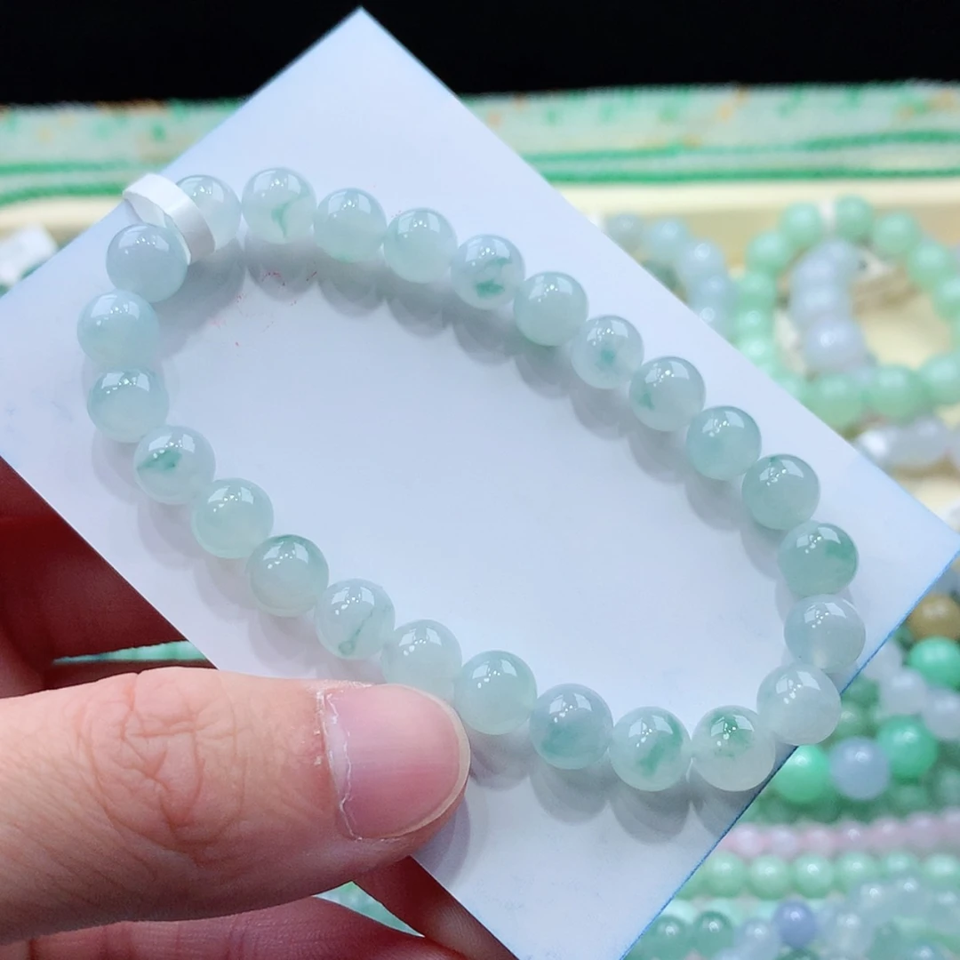 【闪购商品】毛衣链未镶嵌翡翠缅甸天然A货翡翠