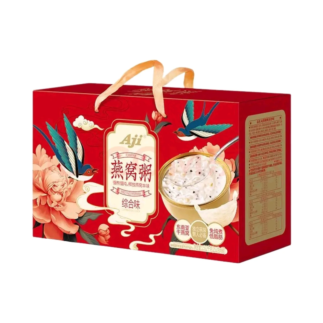 Aji燕窝粥花胶粥礼盒装鲜炖早餐高级感女士营养即食粥成年下午茶