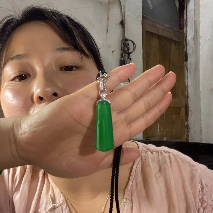 玛瑙/玉髓银S925镶嵌颈饰