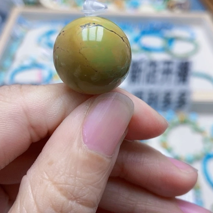 绿松石未镶嵌挂件23