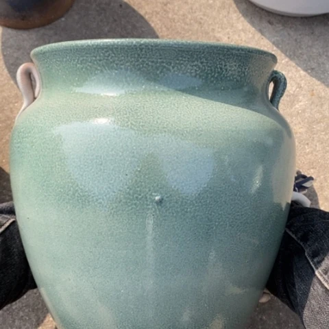 【闪购商品】紫砂花盆高约30口约25