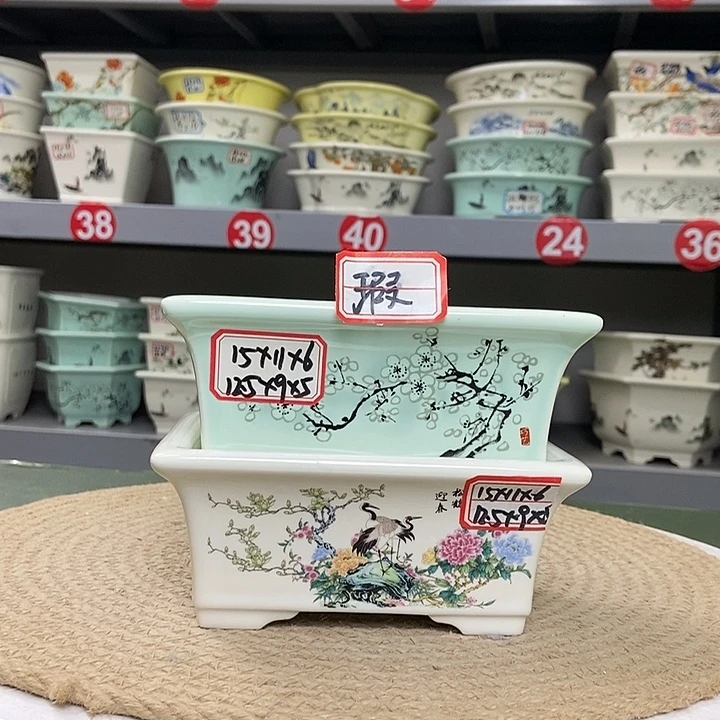 紫砂紫砂花盆5511