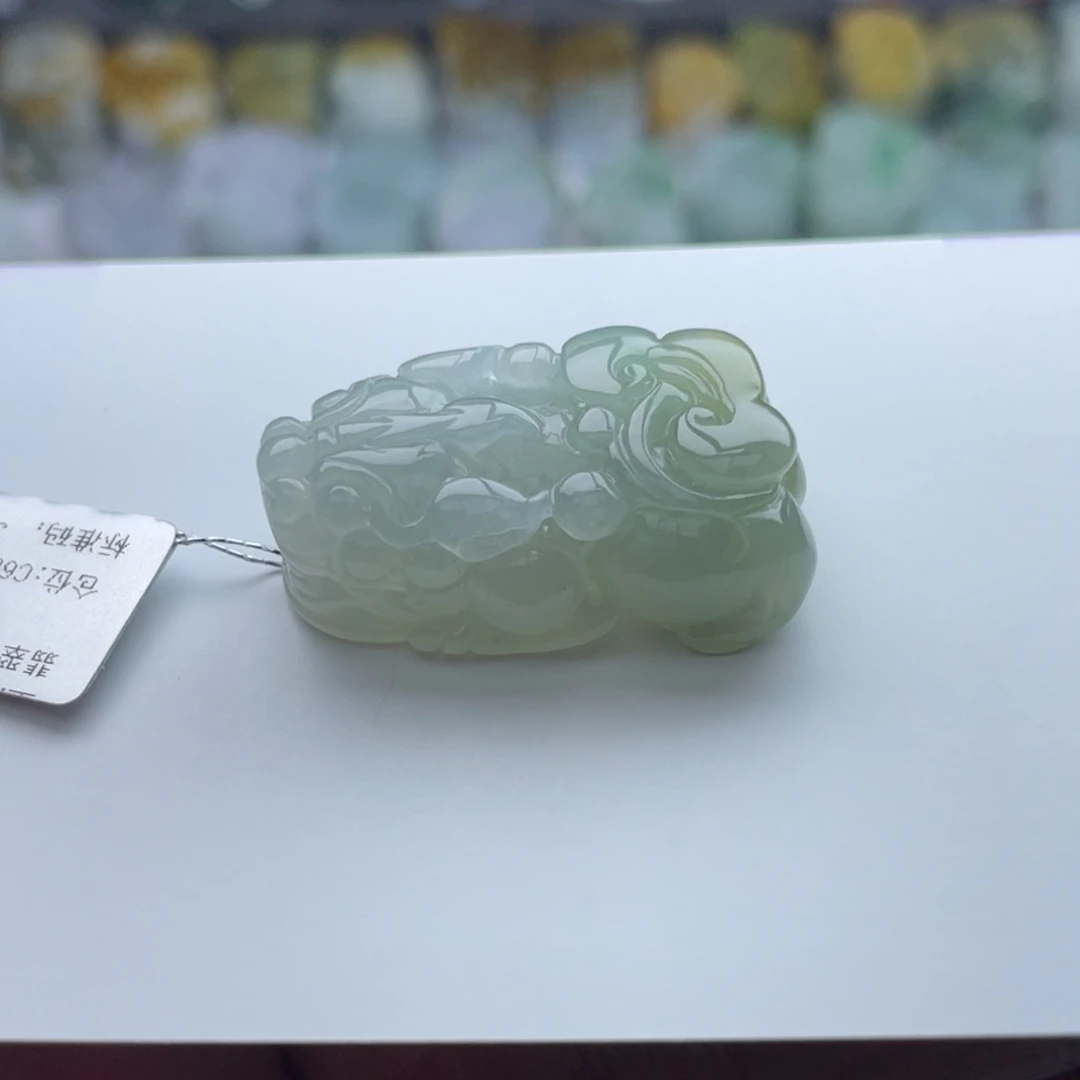 翡翠颈饰未镶嵌X*.貔貅