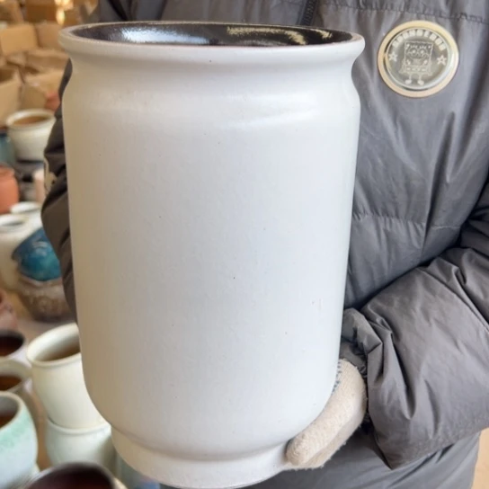 紫砂花盆高32口20————-