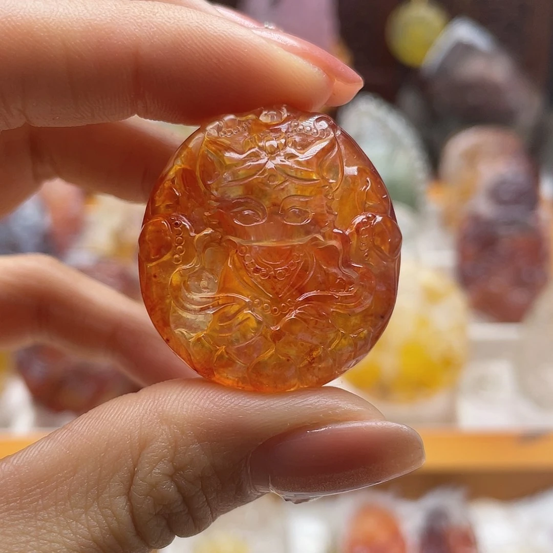 颈饰未镶嵌水晶天然