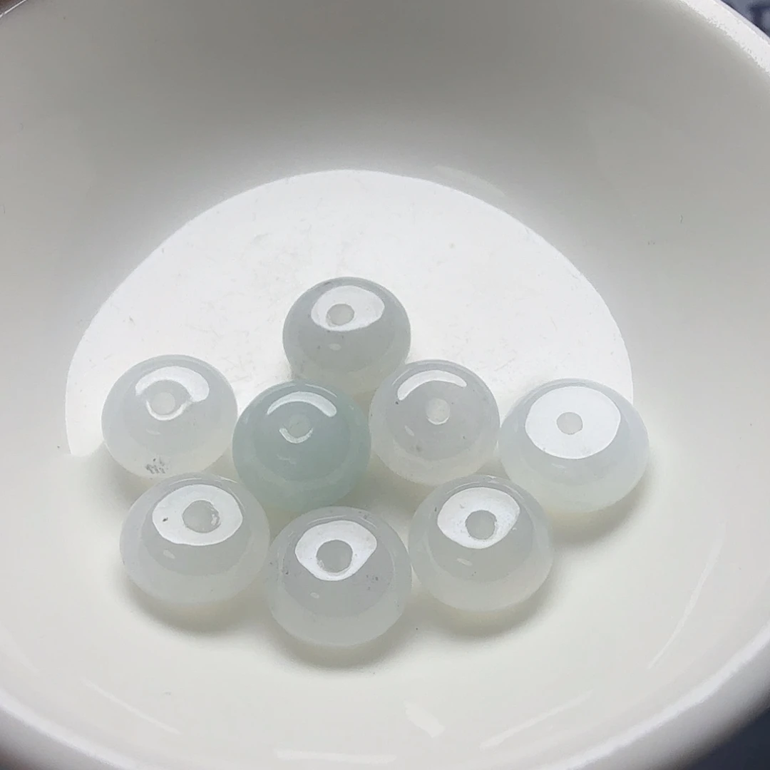 简***～翡翠未镶嵌颈饰天然缅甸翡翠A货