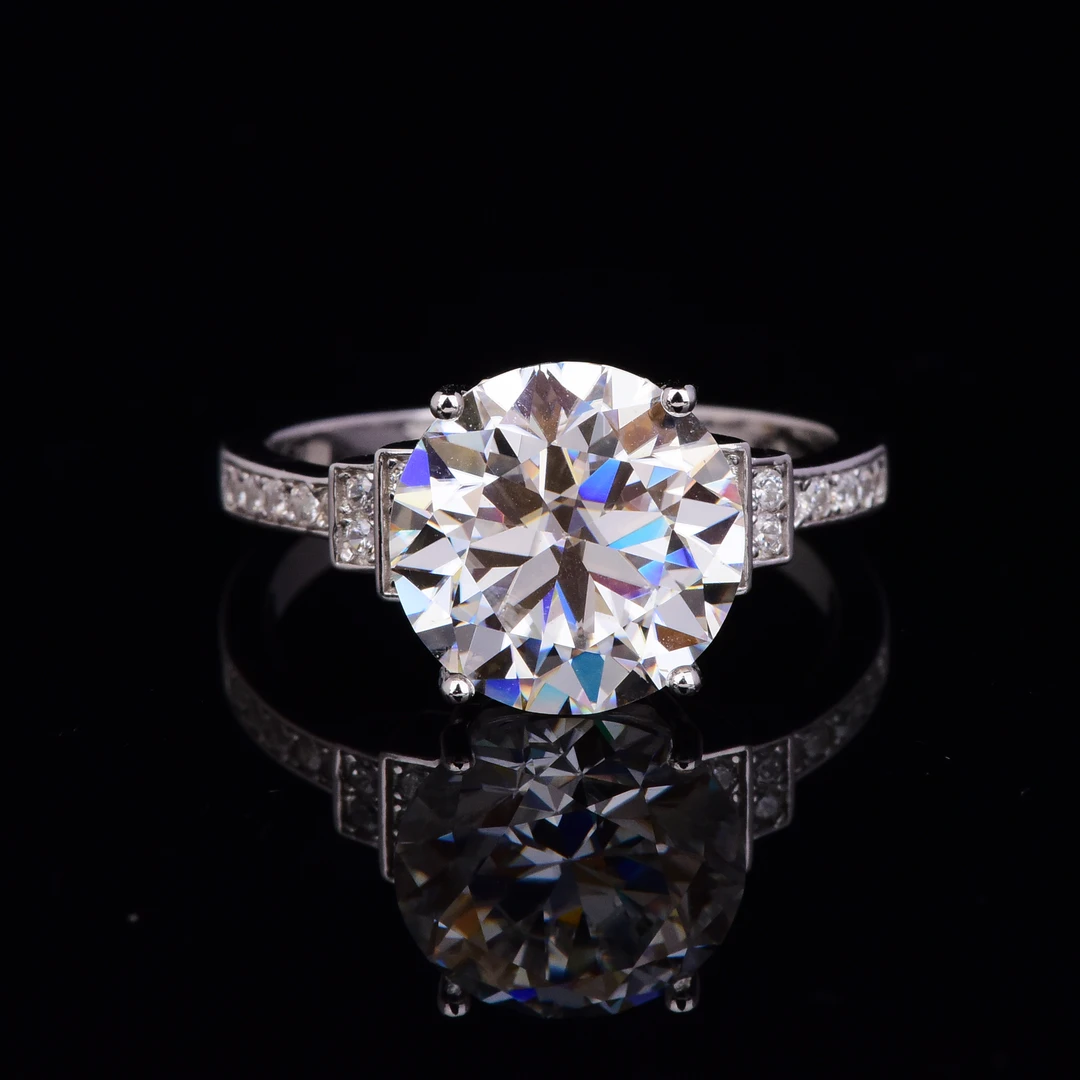 大冰糖 5.0ct女款戒指