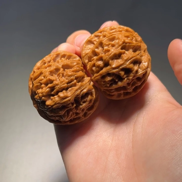 文玩核桃把件苹果387