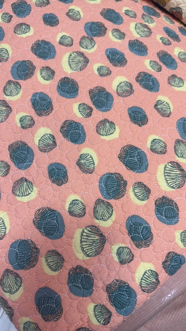 床盖三件套  贝壳 桔