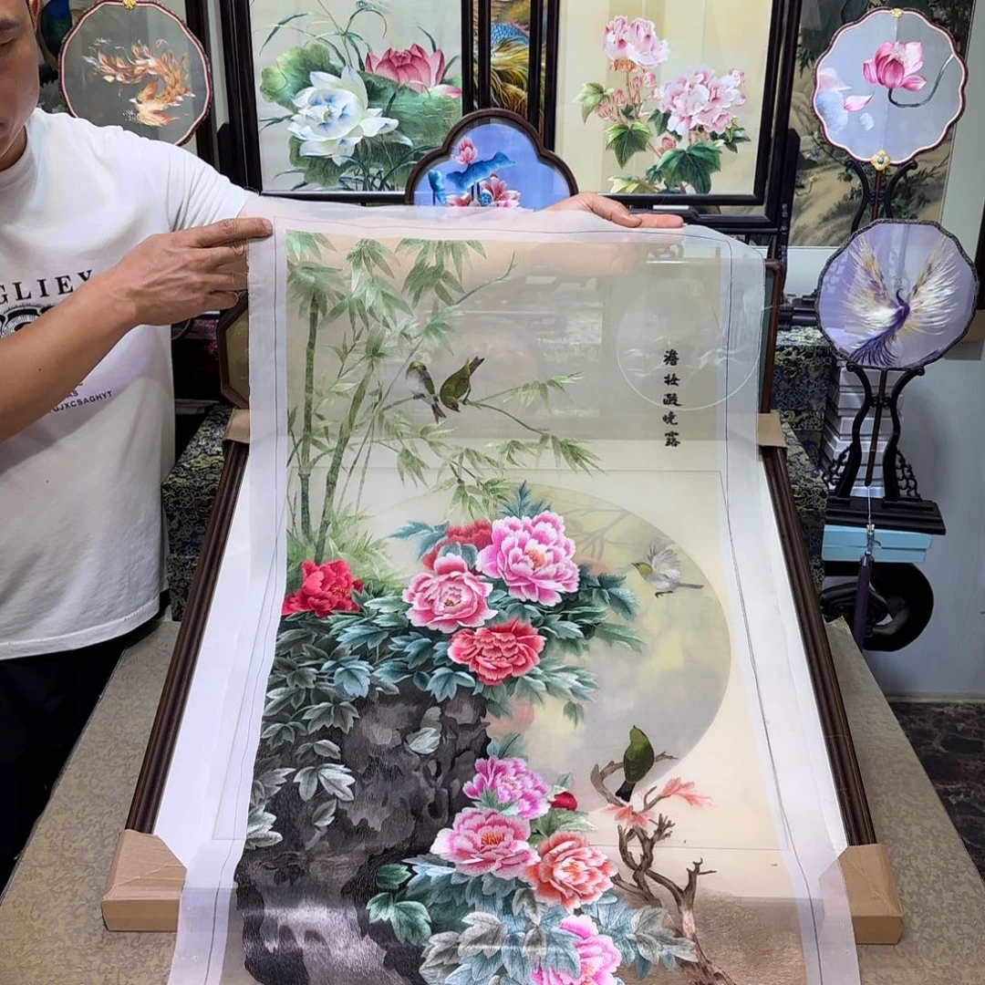 刺绣刺绣工艺精湛独特