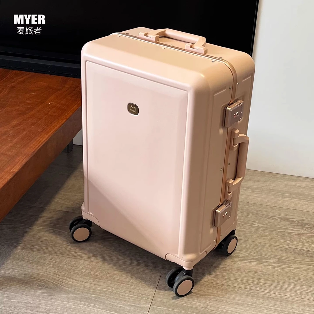 MYER行李箱20寸拉杆箱铝框大容量旅行箱24寸密码拉杆箱男女登机箱