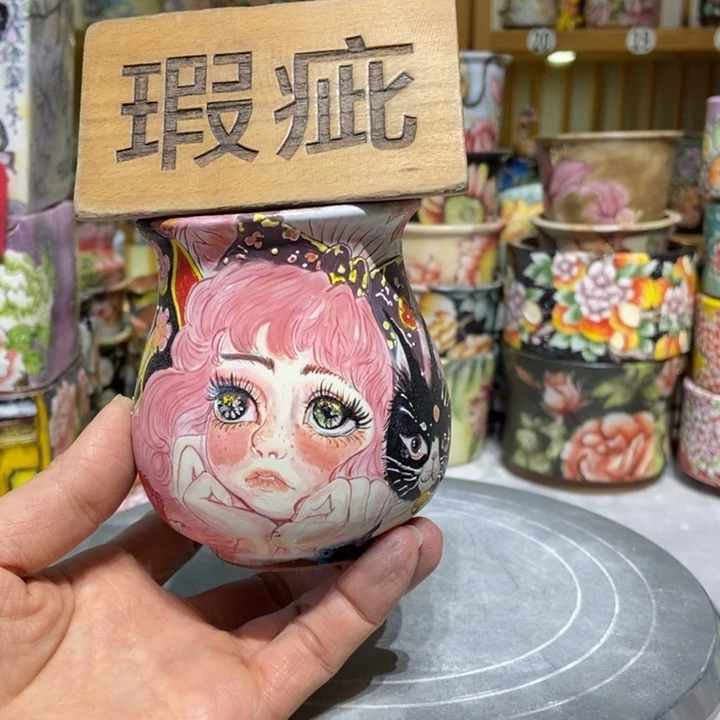 景德镇艺术手绘作品