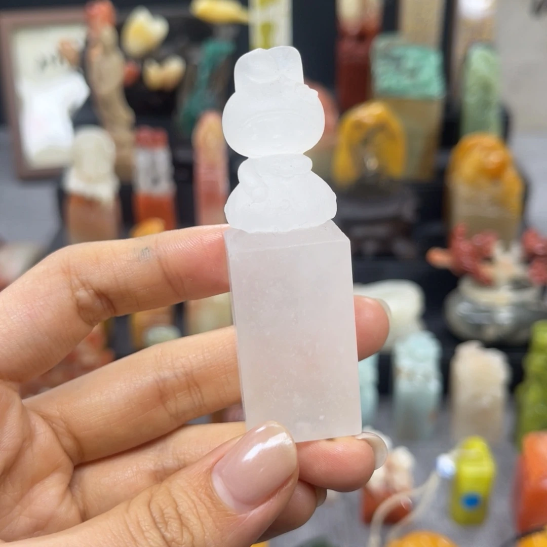 寿山石印石5844。