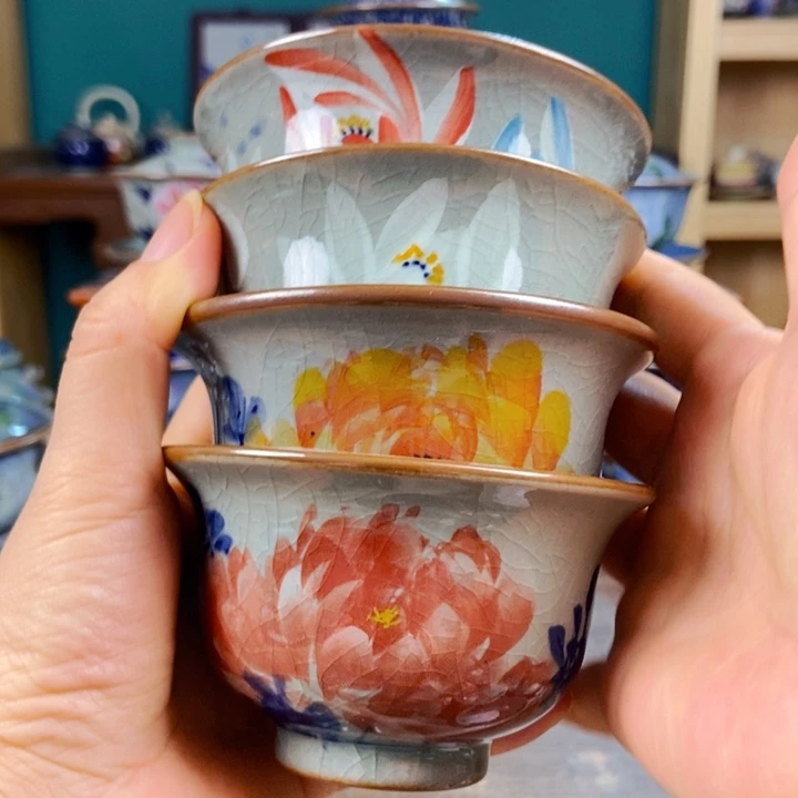 瓷片手工制作工艺精湛等