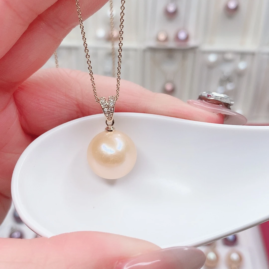合金吊坠(赠链)淡水珍珠