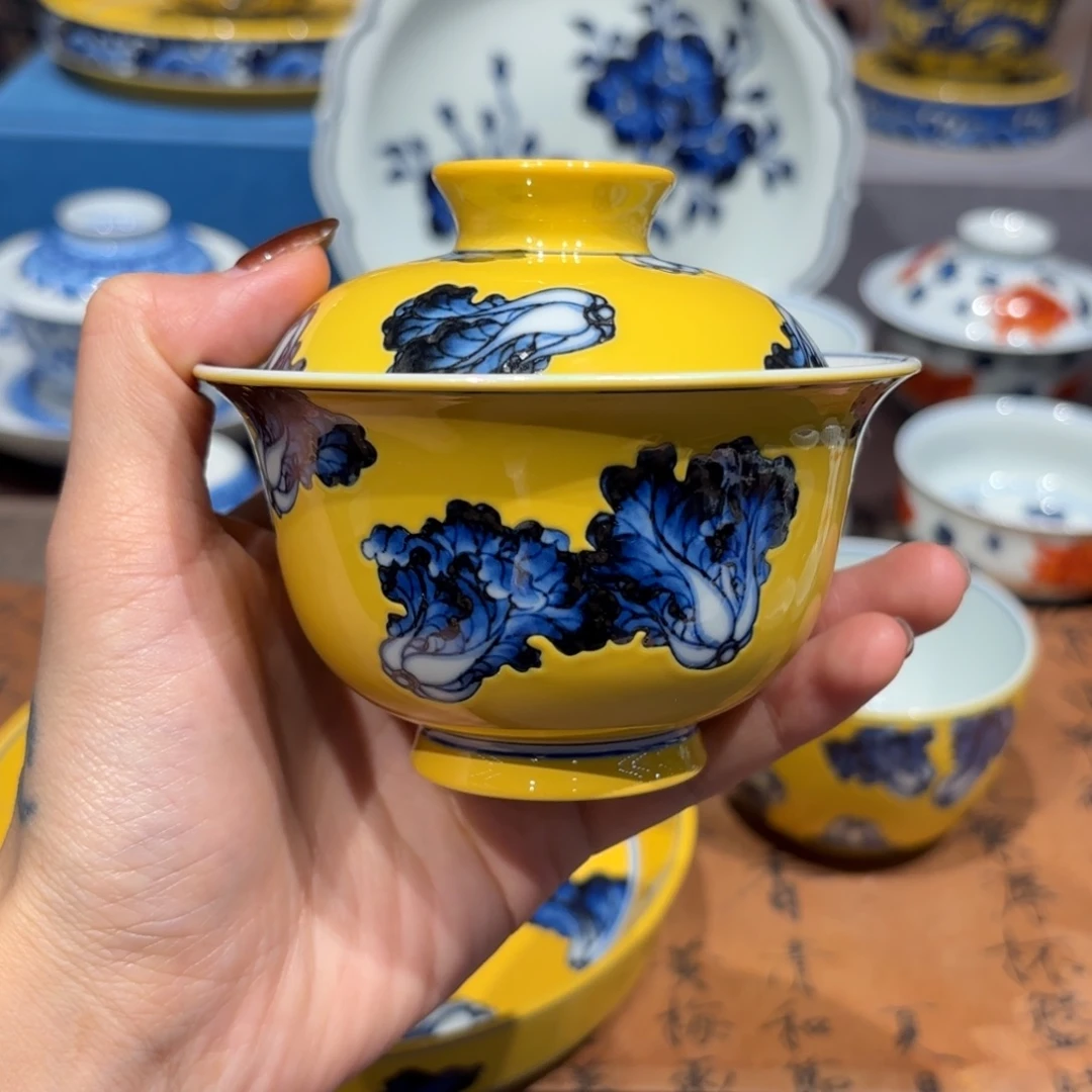 手工手绘陶瓷茶具