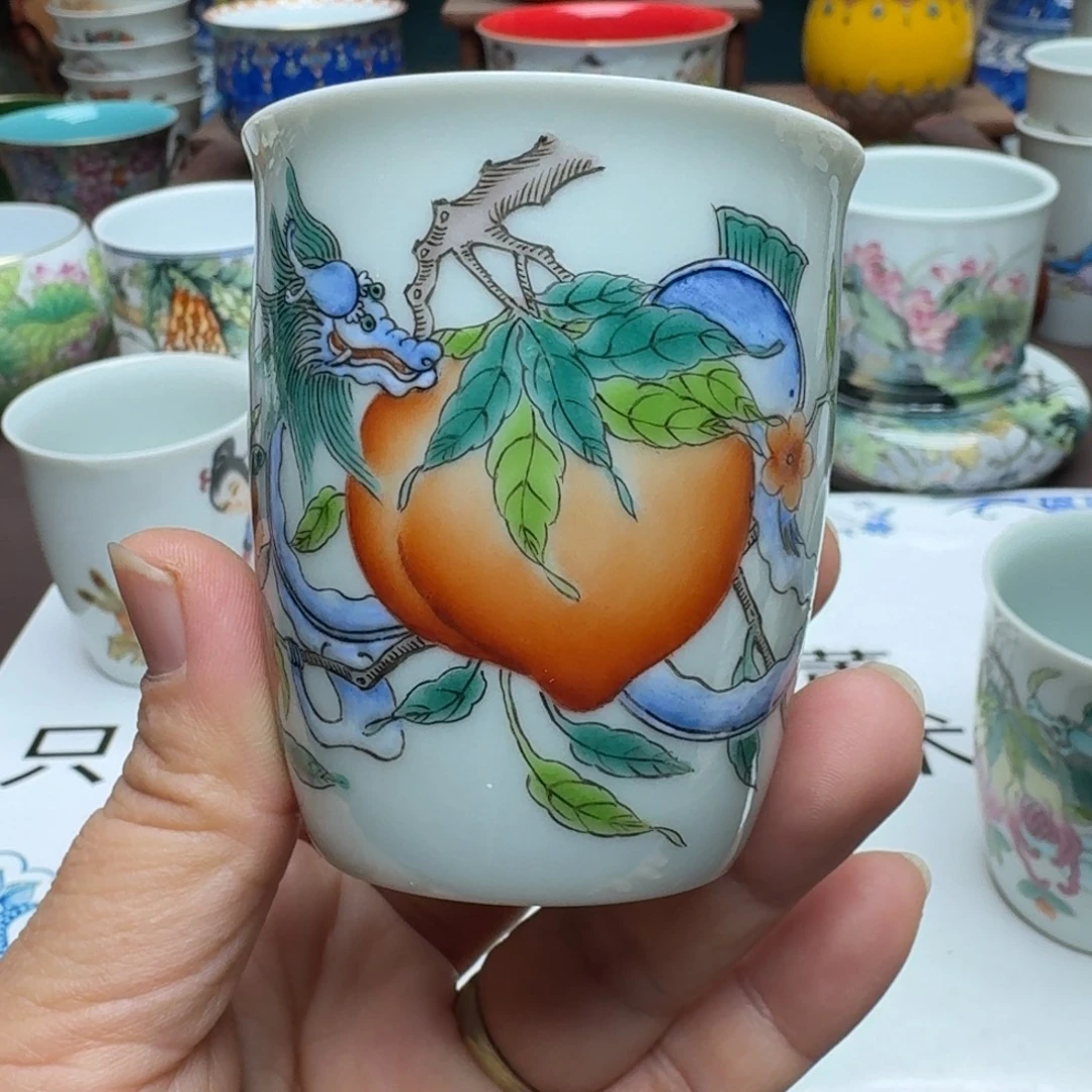 武***丰景德镇手工手绘展示