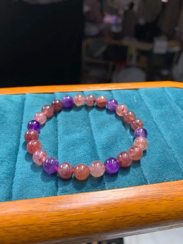 【颜会长甄选】水晶手链 584 多样性发一件