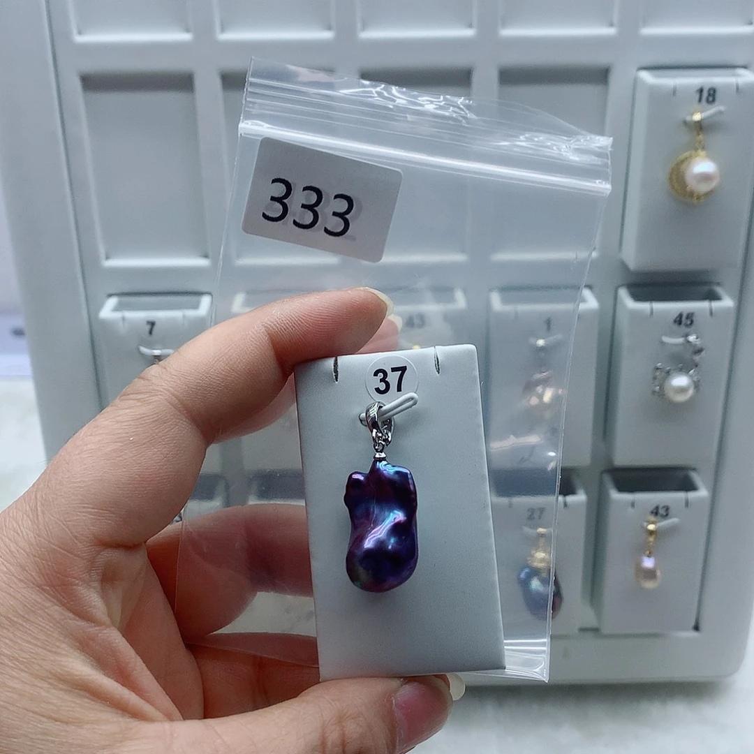 吊坠(不含链)淡水珍珠合金