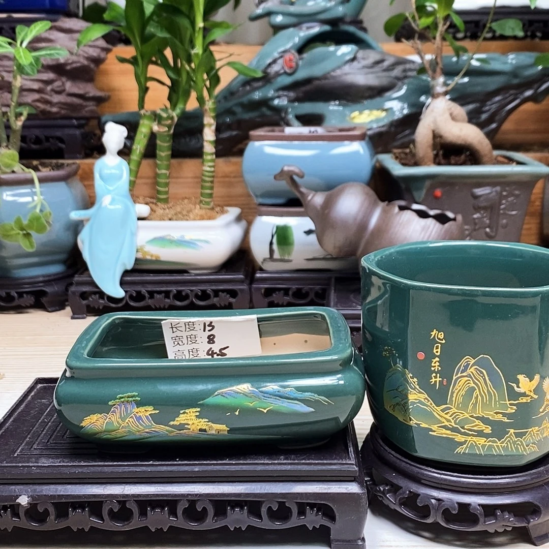 花盆紫砂陶瓷艺术