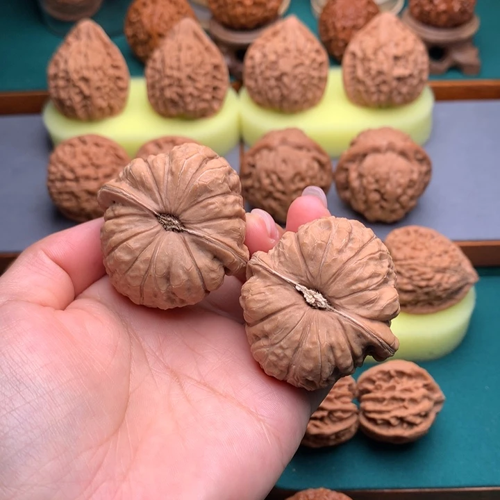 把件文玩核桃全品南瓜墩42
