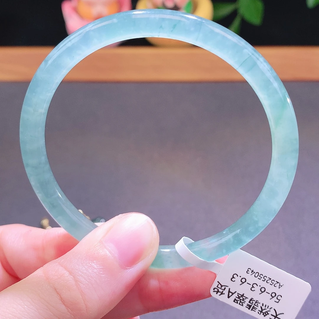 翡翠未镶嵌手镯天然翡翠