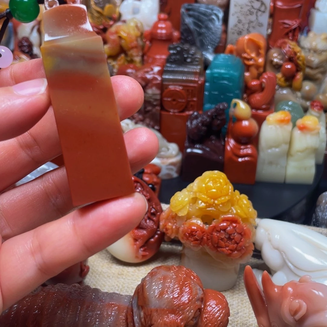 寿山石印石精美寿山