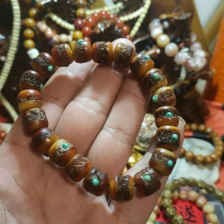 橄榄核手串/手链核雕