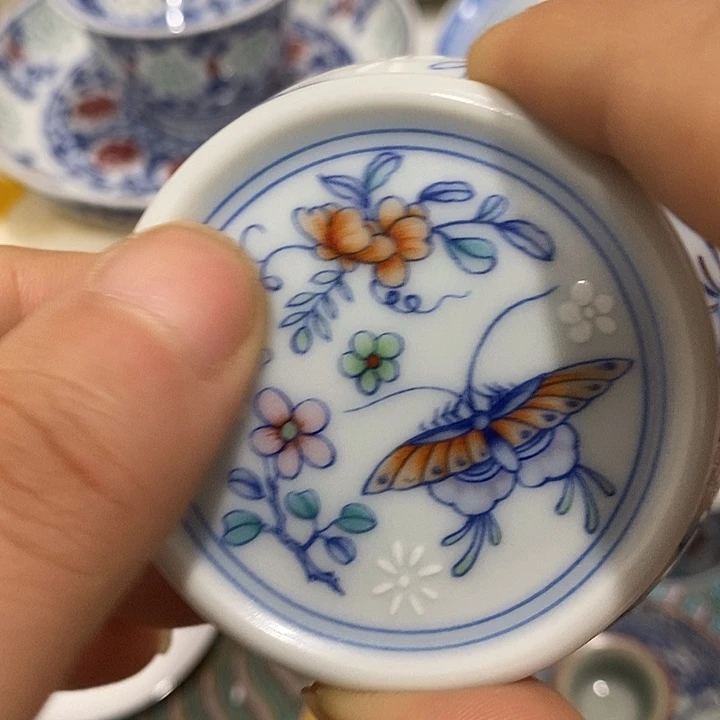 陶摆件景德镇陶瓷主人杯2334