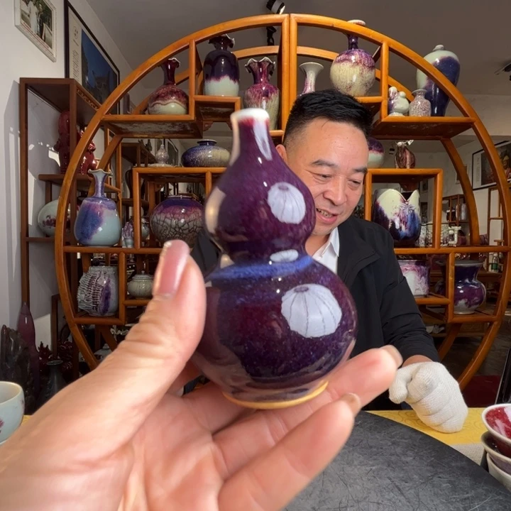 牛家钧窑牛自恒老师钧瓷