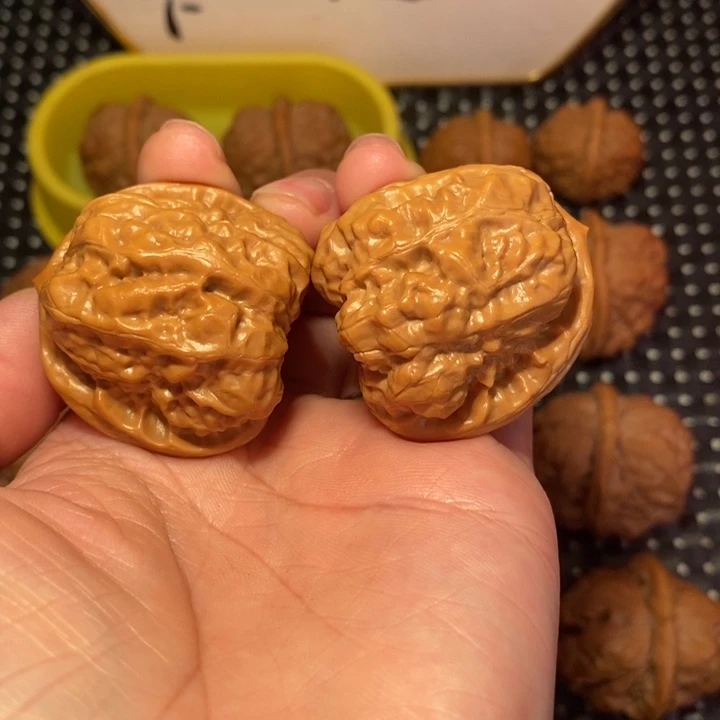 把件文玩核桃肉蛙