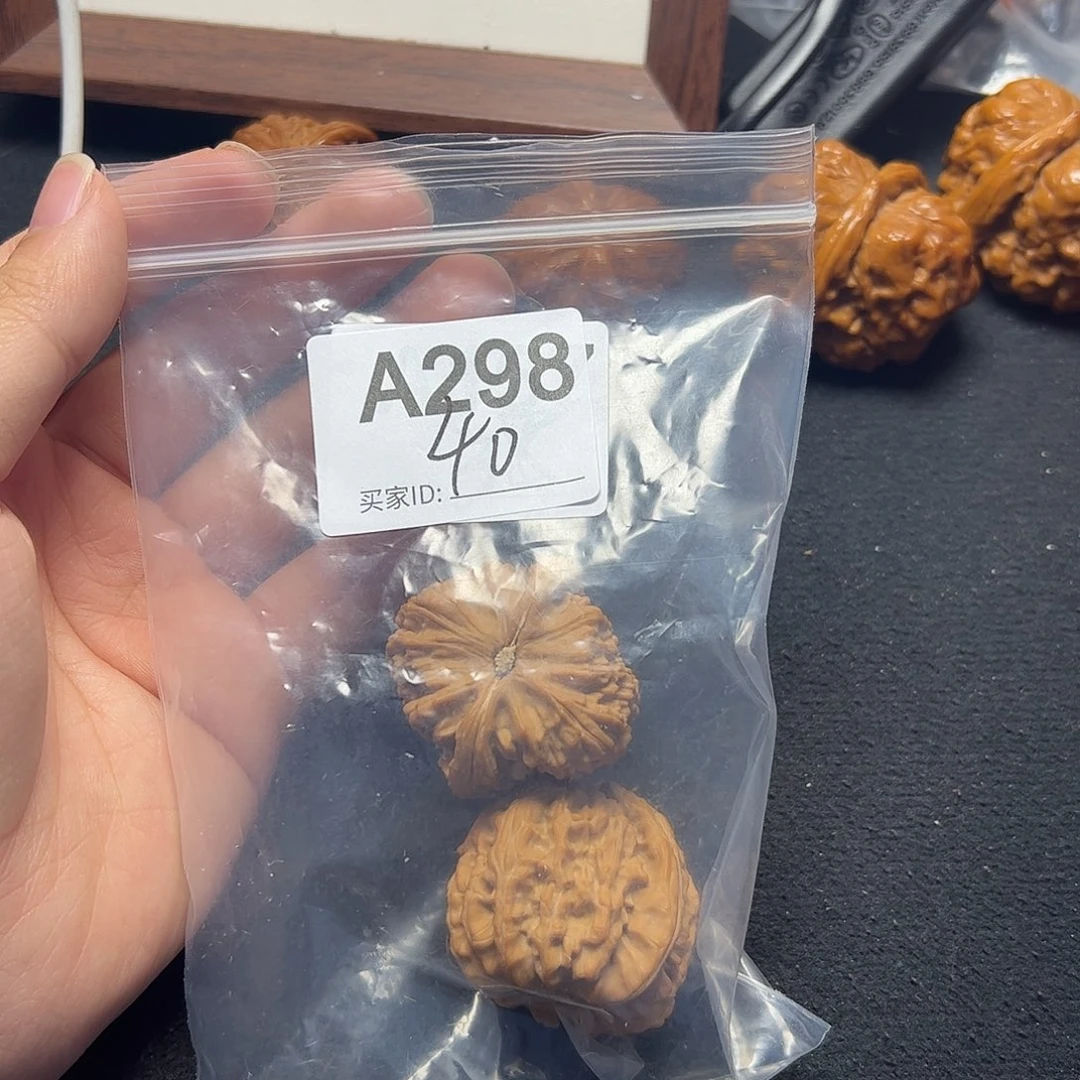 吊坠文玩核桃白狮子