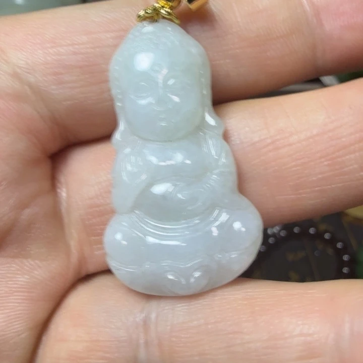 翡翠颈饰未镶嵌吊坠