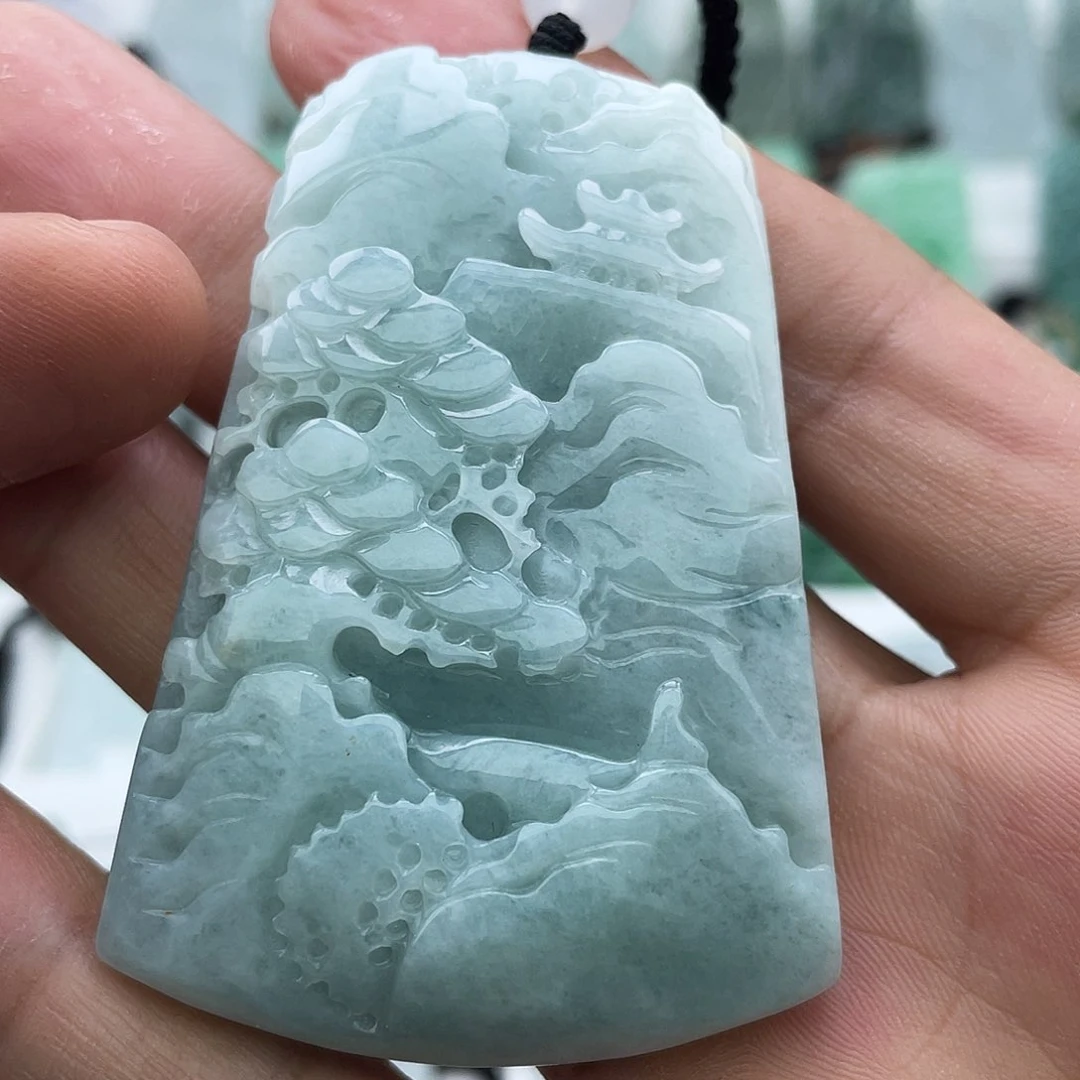 颈饰未镶嵌翡翠翡翠