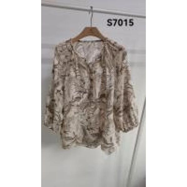 【钱老板推荐】春季桑蚕丝新款小衫S7015