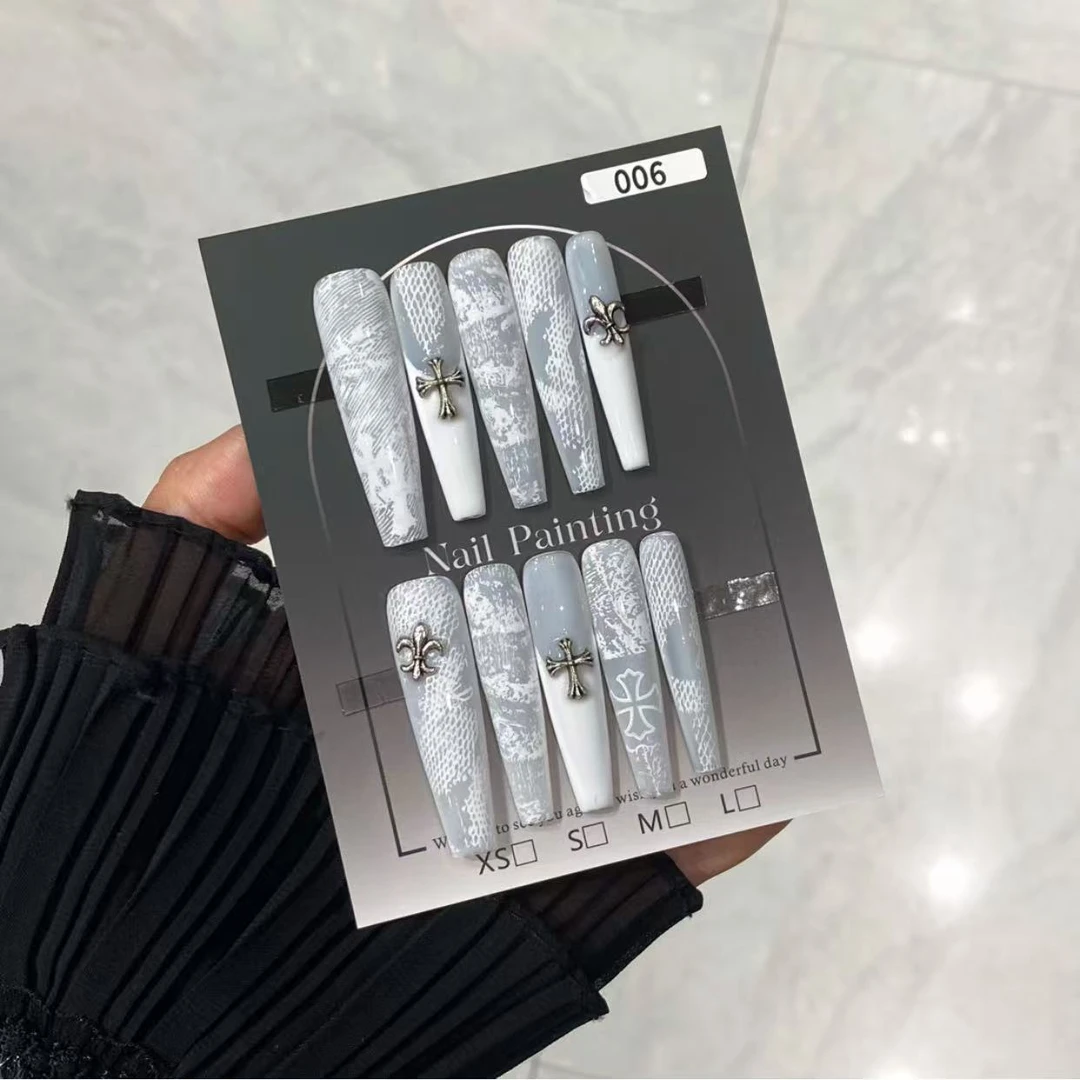 （006）暗黑哥特神秘高级纯手工穿戴甲